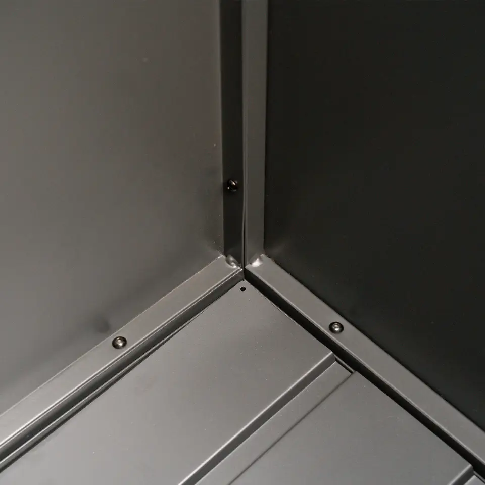 Tyson Aluminium Storage Box in Graphite Grey