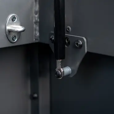 Tyson Aluminium Storage Box in Graphite Grey
