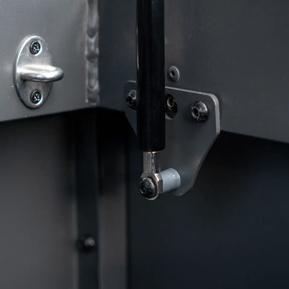 Tyson Aluminium Storage Box in Graphite Grey