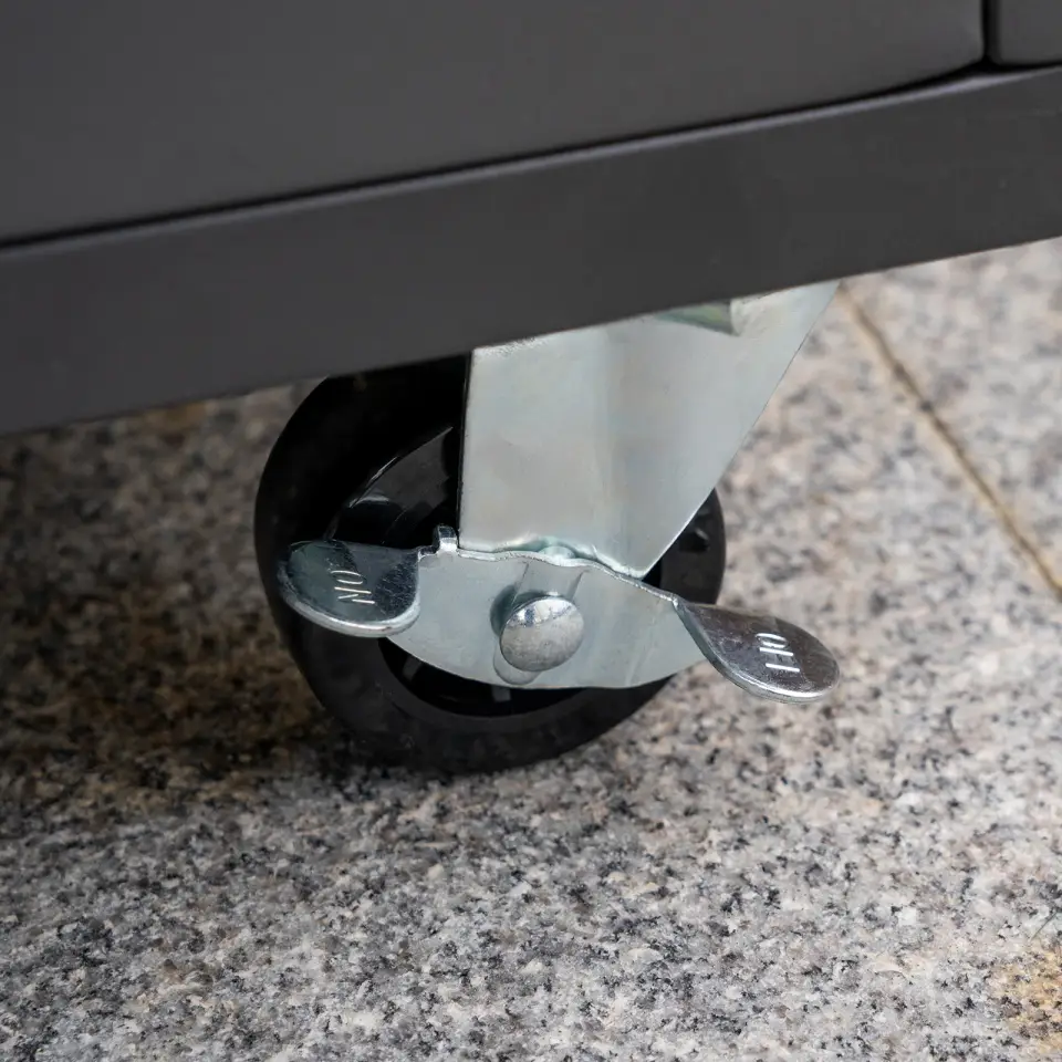 Tyson Aluminium Storage Box in Graphite Grey