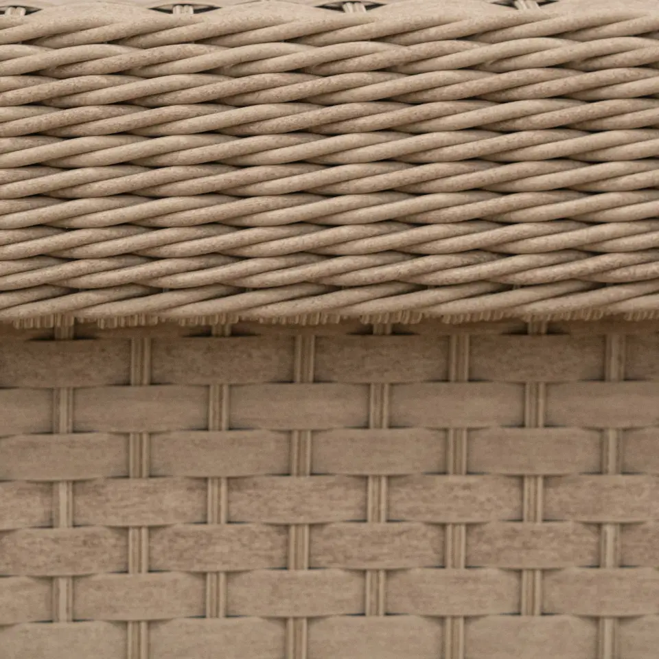 Oyster X Large Rattan Storage Box