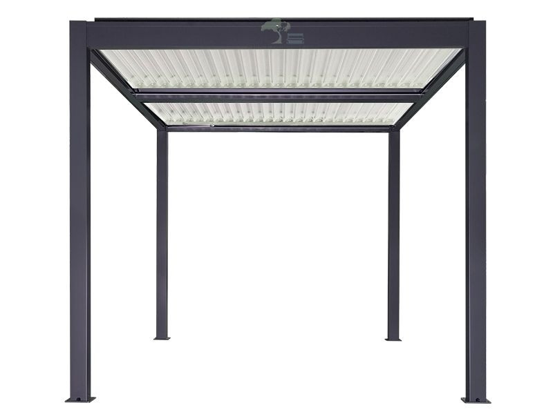 Eclipse 3 X 4m LED Motorised Pergola | Free Standing EXDISPLAY +3 Screens