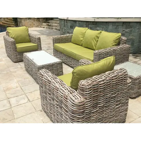 Fiji 3 Seater Outdoor Sofa Suite - Garden Furniture Spain