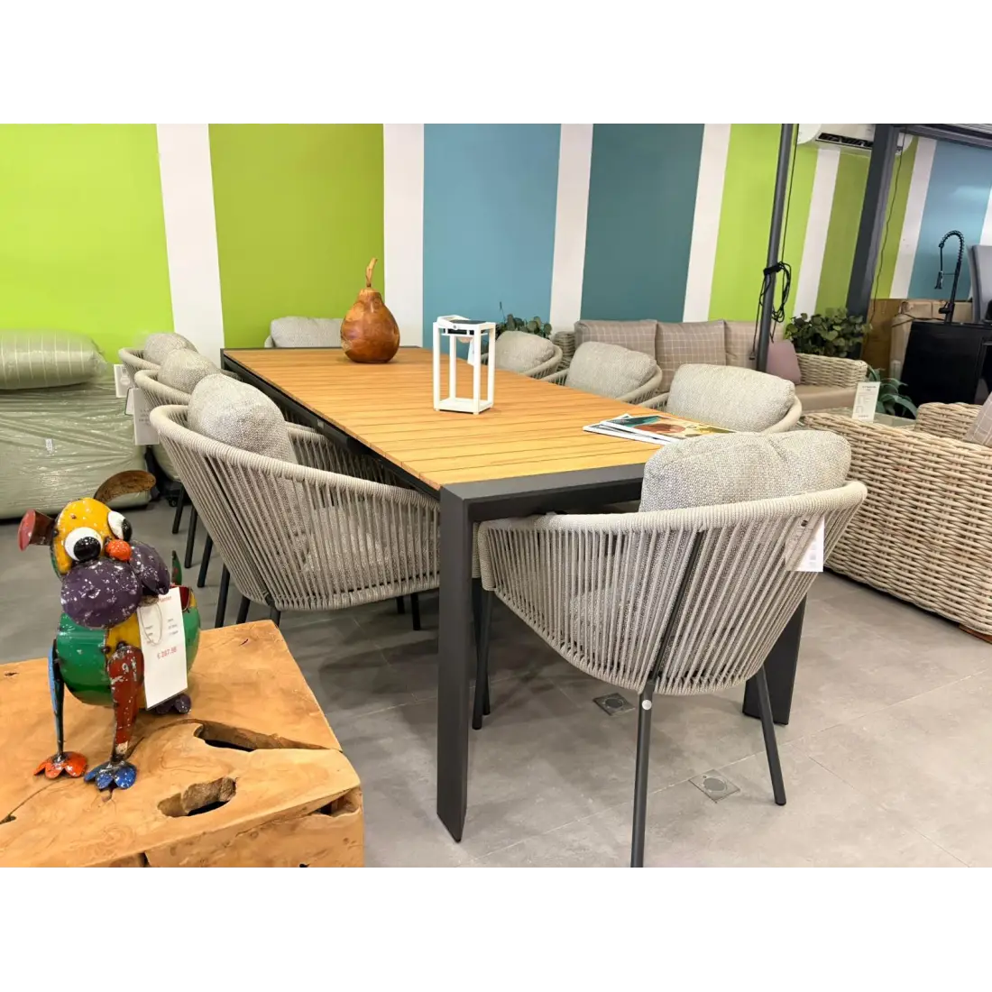 Suns Nappa 8 Dining Set Jakart Table Exdisplay Suns Nappa 8 Dining Set Jakart Table Exdisplay