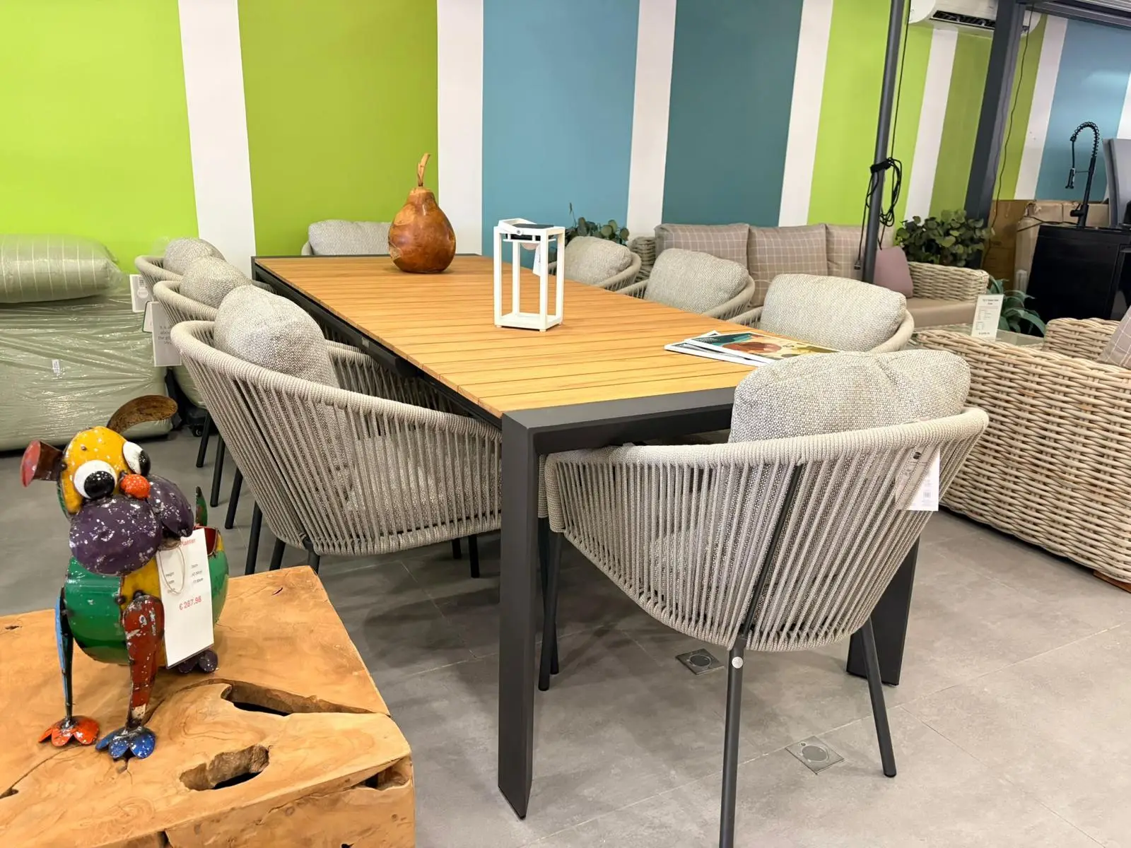 Suns Nappa 8 Dining Set Jakart Table Exdisplay