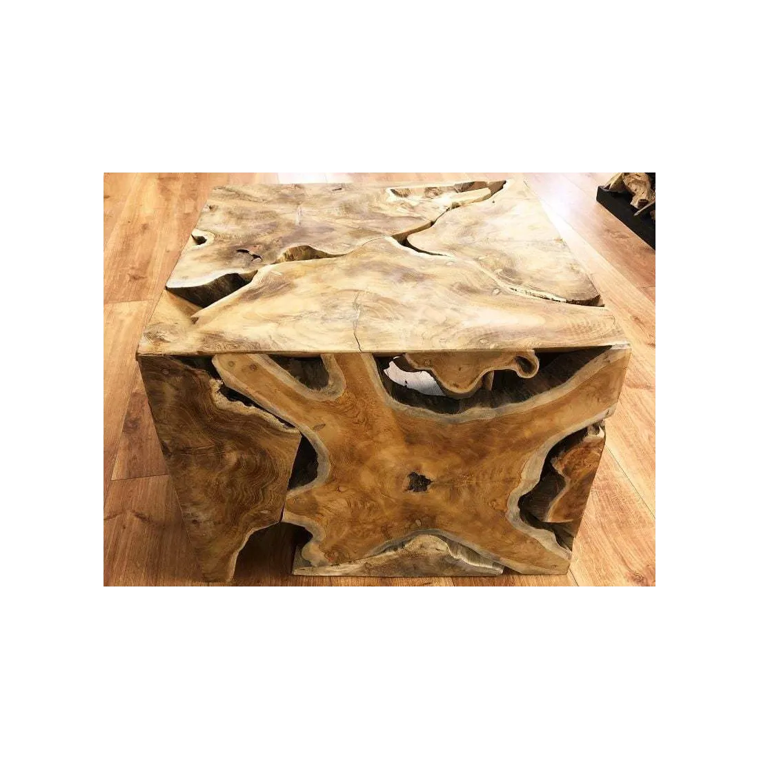 Reclaimed Teak Root Square Coffee Table Reclaimed Teak Root Square Coffee Table