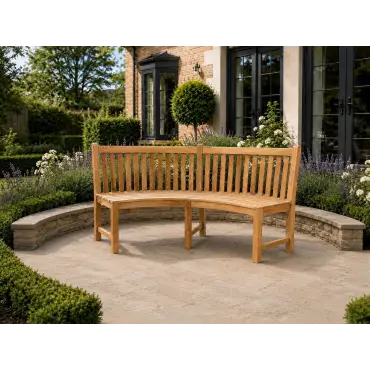 Contour Bench Certified Teak