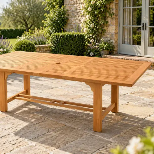 Chunky Rectangular Extending Table | Garden Furniture Spain Chunky Rectangular Extending Table | Garden Furniture Spain