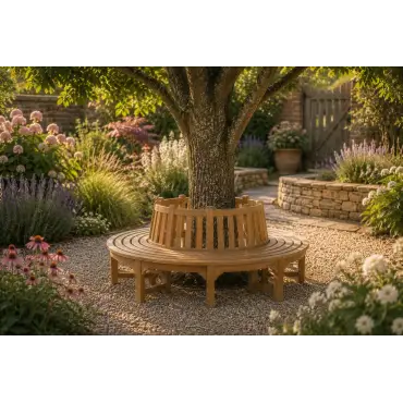 Small Circular Tree Bench
