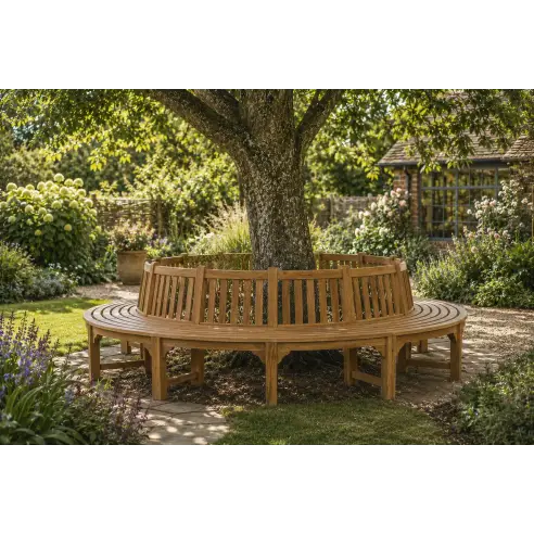 Large Circular Tree Bench Large Circular Tree Bench