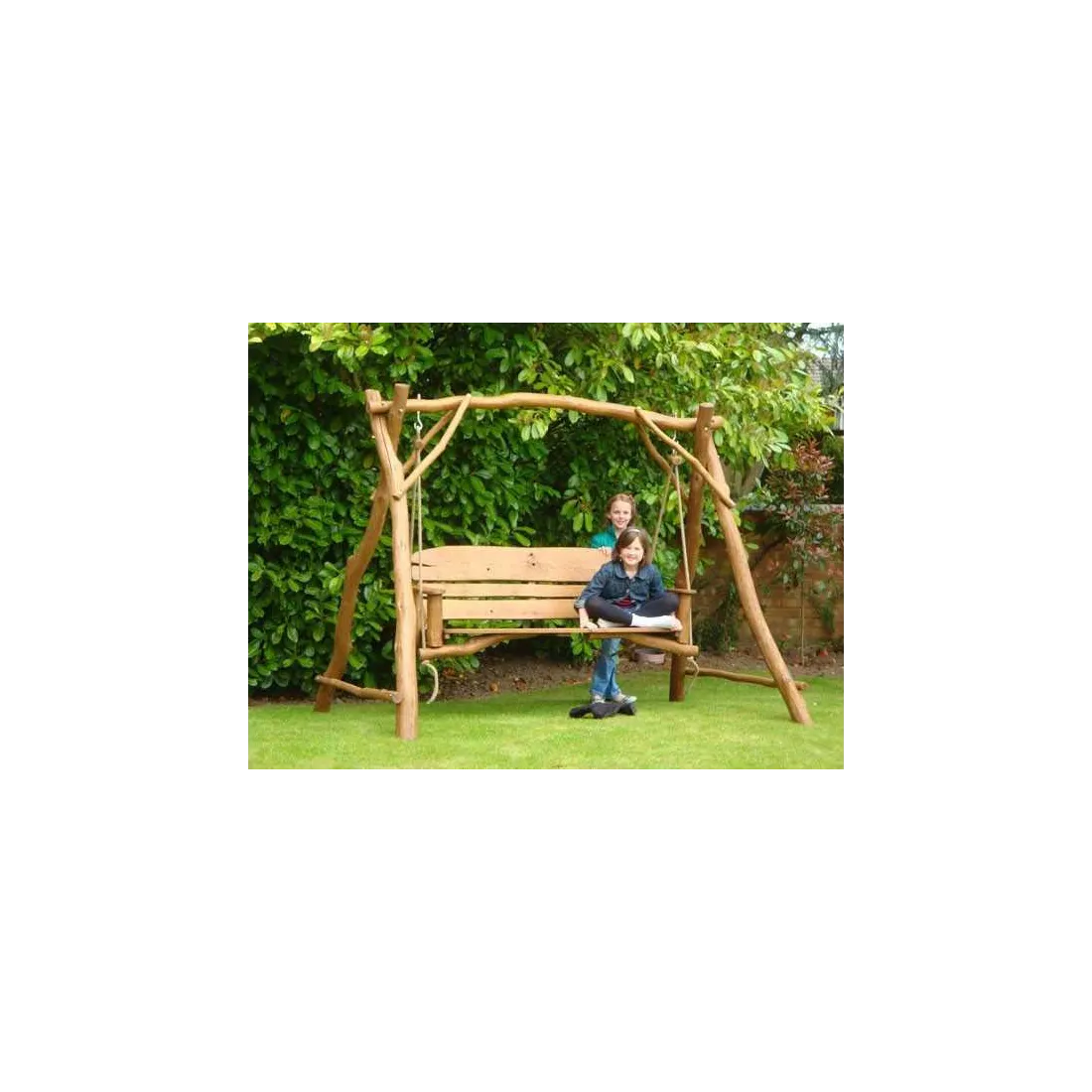 Oak Garden Benches Oak Garden Swing Seat 3
