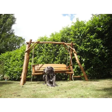 Oak Garden Benches Oak Garden Swing Seat 3