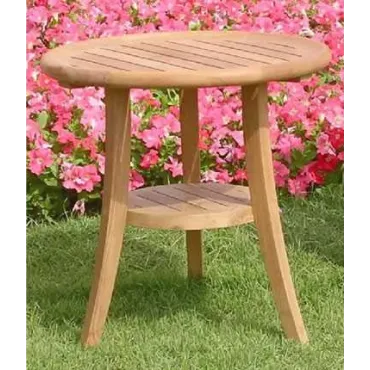 Half Moon Side Table Round