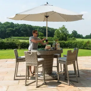 Oxford Bar Set 6 Seat Ice Bucket