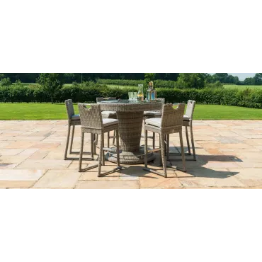 Oxford Bar Set 6 Seat Ice Bucket
