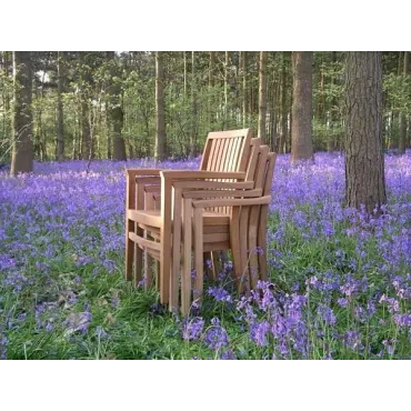 Warwick stacking chair Certified