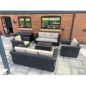 Midnight Montana Double Sofa Suite