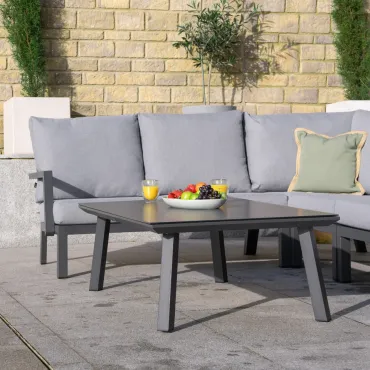 Vogue Aluminium Large Corner Lounging Set