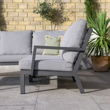 Vogue Aluminium Large Corner Lounging Set