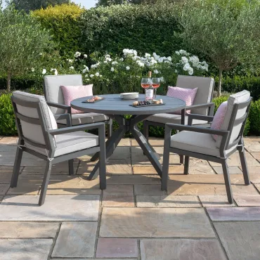 New York New York 4 Seat Dining Set