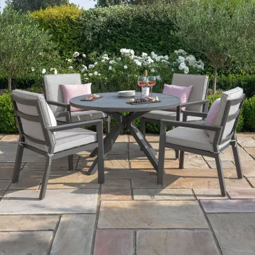New York 4 Seat Dining Set