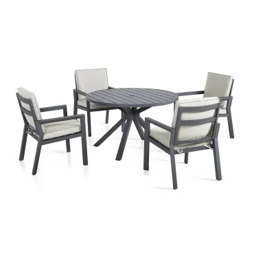 New York 4 Seat Dining Set