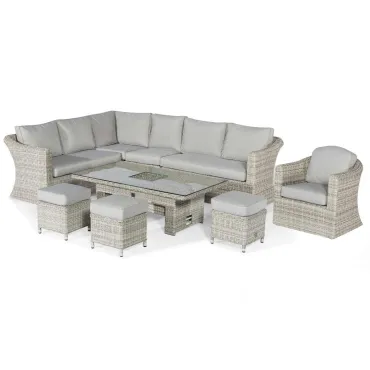 Oxford Deluxe Corner Dining With Rising Table & Armchair