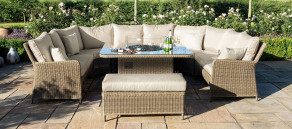 Winchester Royal U Shaped Sofa Set - With Fire Pit  - 1