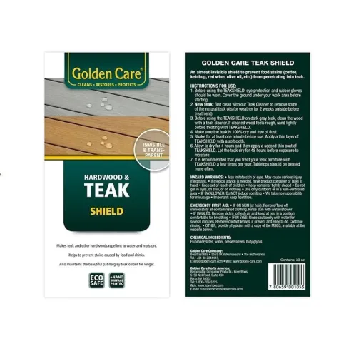 Teak Accessories Golden care - Invisible woodshield Teak Accessories Golden care - Invisible woodshield