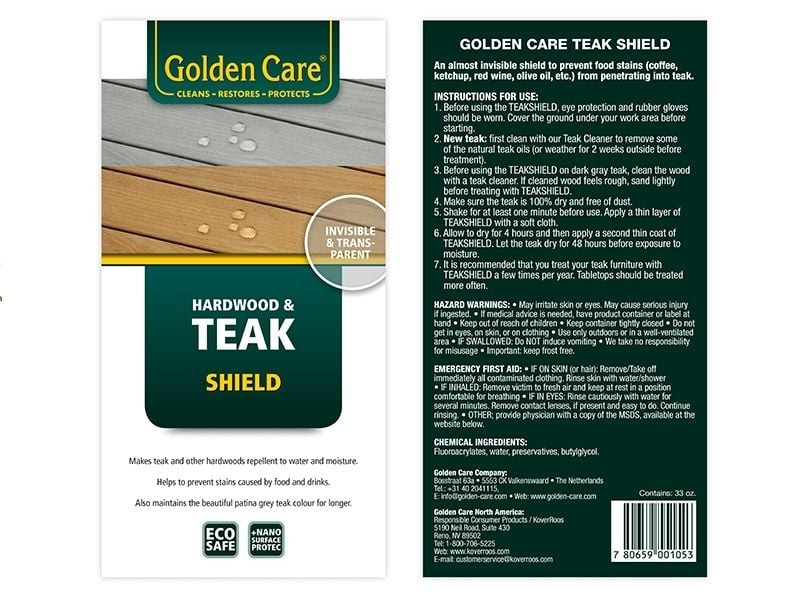 Golden care - Invisible woodshield (1 Litre)