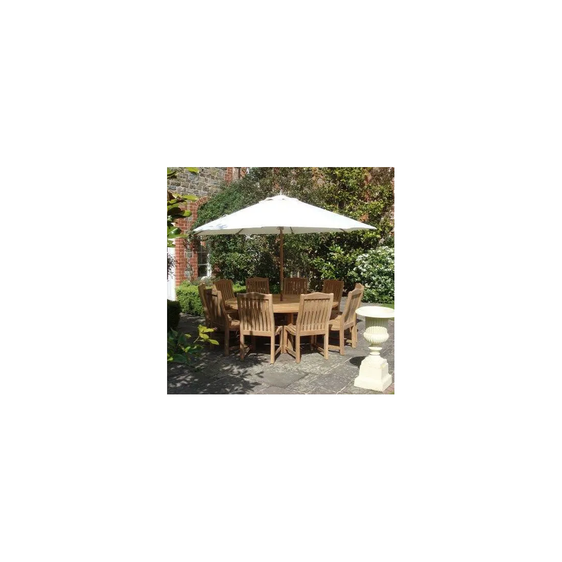Malvern Teak Dining set 10 | FSC® Certified - 2 Malvern Teak Dining set 10 | FSC® Certified - 2
