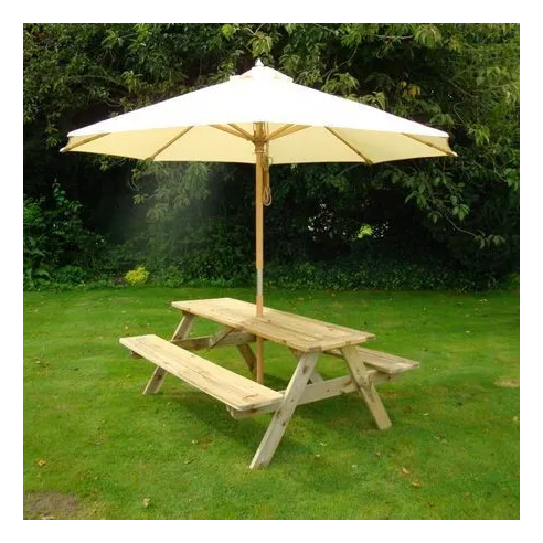 Sherwood FSC picnic table - 140cm - 6 Sherwood FSC picnic table - 140cm - 6