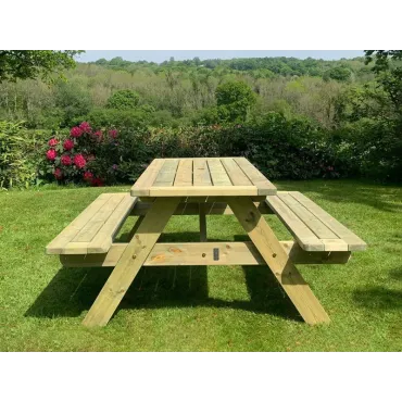 Sherwood FSC picnic table - 140cm  - 2