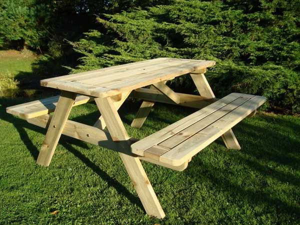 Sherwood Picnic Table - 140cm