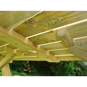 Sherwood FSC picnic table - 140cm  - 4