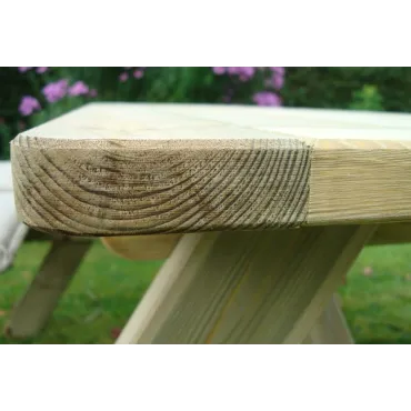 Sherwood FSC picnic table - 140cm  - 5