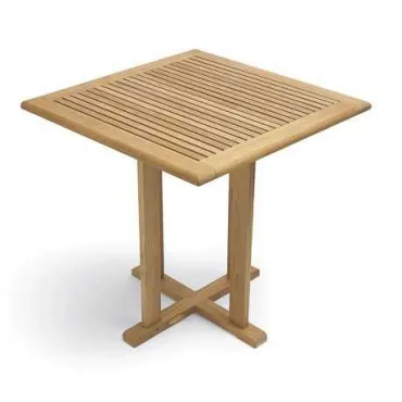 Cafe 75cm Square Teak Table - Certified Teak