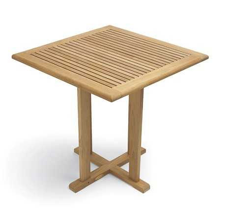 Cafe 75cm Square Teak Table - Certified Teak