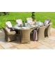 Winchester Venice 8 Seat Oval Dining Set
