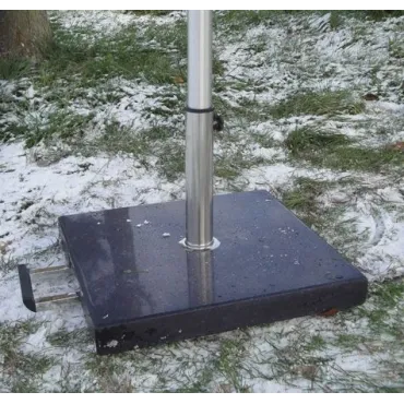 Polished Granite 40kg Parasol Base  - 2