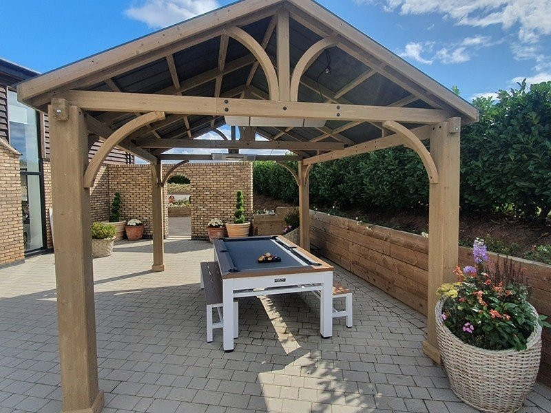 Cedar Gazebo 4.2 X 3.6M | Certified