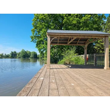 Wooden Gazebos Cedar Gazebo 4.2 X 3.6M | FSC® Certified