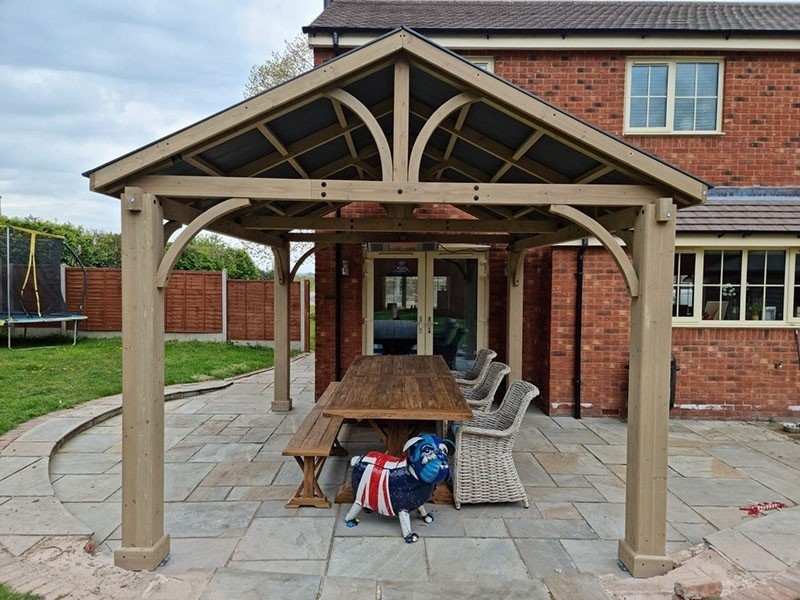 Cedar Gazebo 4.2 X 3.6M | Certified