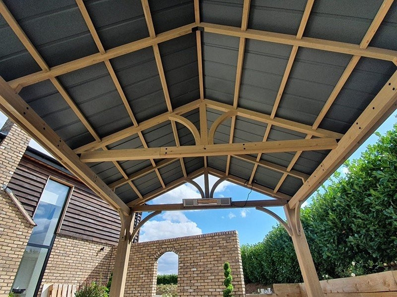 Cedar Gazebo 4.2 X 3.6M | Certified