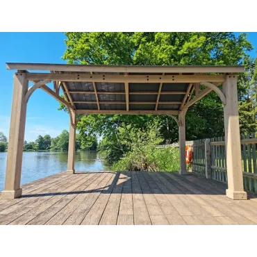 Wooden Gazebos Cedar Gazebo 4.2 X 3.6M | FSC® Certified