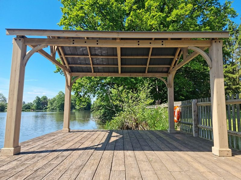 Cedar Gazebo 4.2 X 3.6M | Certified