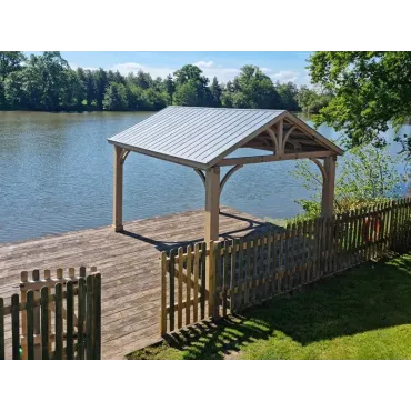 Wooden Gazebos Cedar Gazebo 4.2 X 3.6M | FSC® Certified