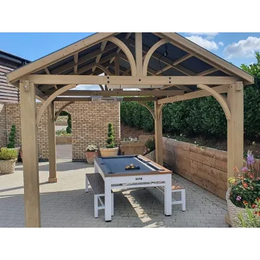 Wooden Gazebos Cedar Gazebo 4.2 X 3.6M | FSC® Certified