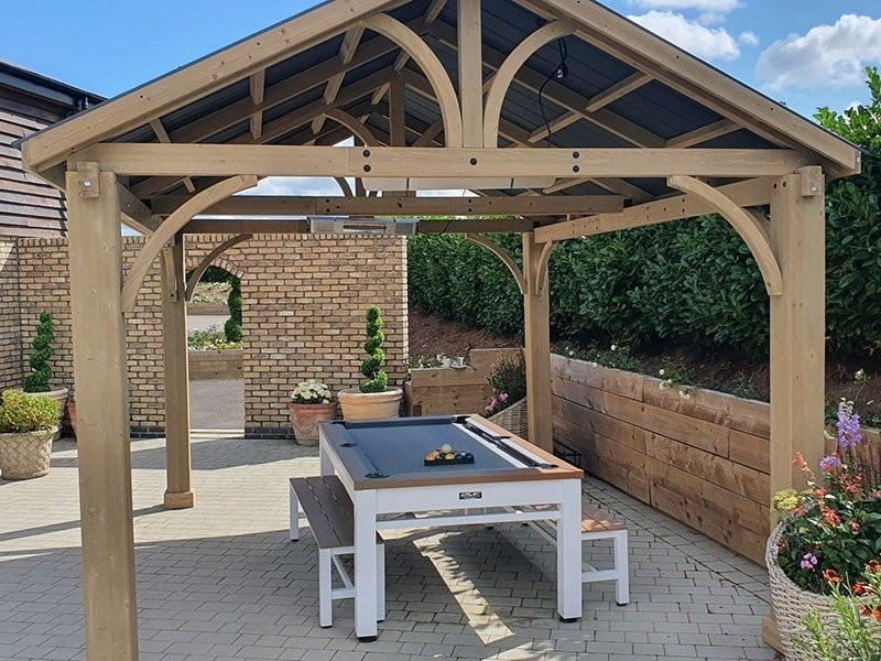 Cedar Gazebo 4.2 X 3.6M | Certified