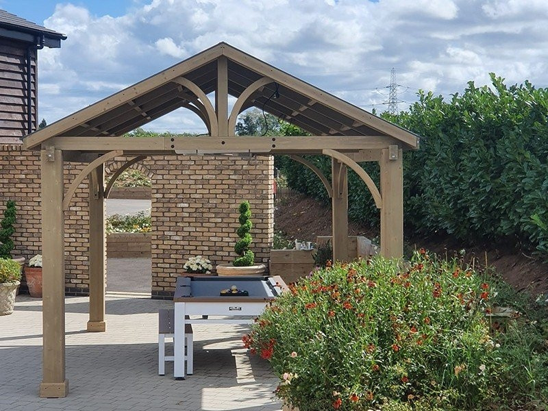Cedar Gazebo 4.2 X 3.6M | Certified